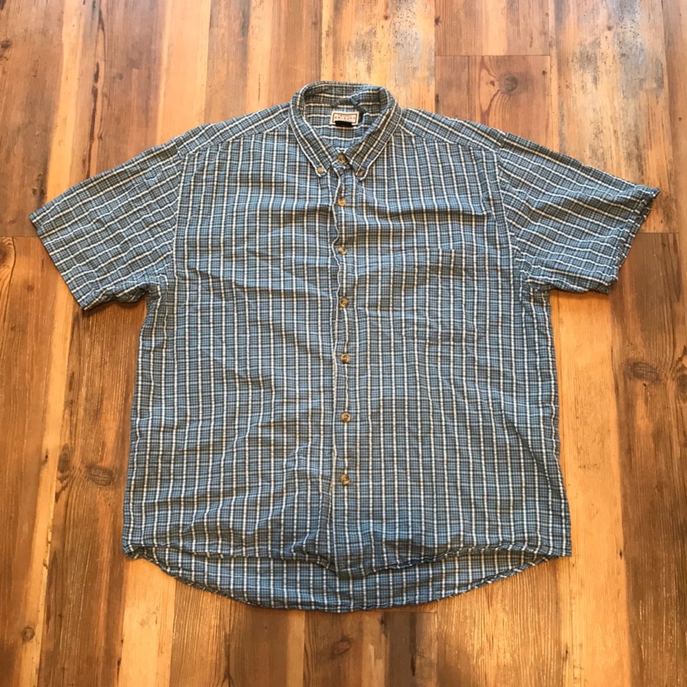 Arizona Jean Company Seersucker Button Up